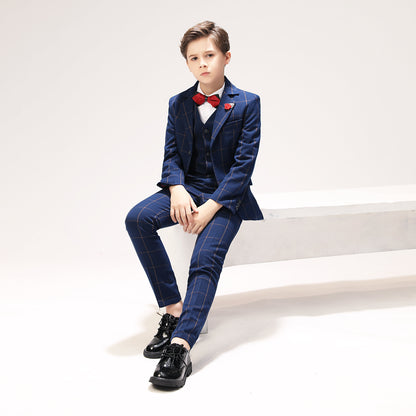 ly1245 Formal Page Boy Colorful 5 Piece Boys Suits