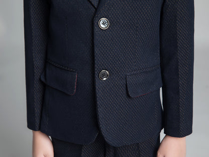 ly1234 Kids Slim Fit Page boy 5 Piece Boys Suits