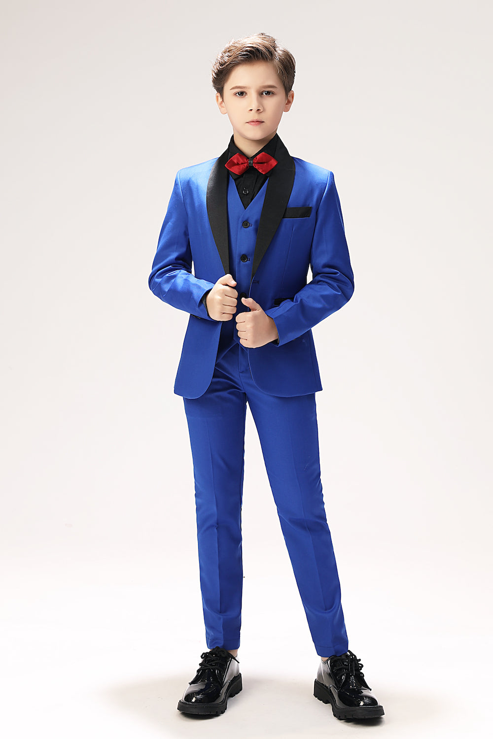 ly1245 Formal Page Boy Colorful 5 Piece Boys Suits