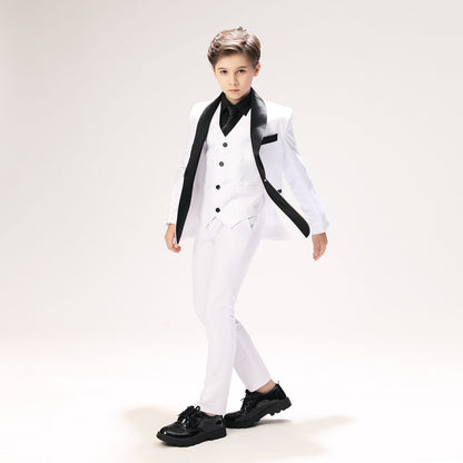 ly1245 Formal Page Boy Colorful 5 Piece Boys Suits