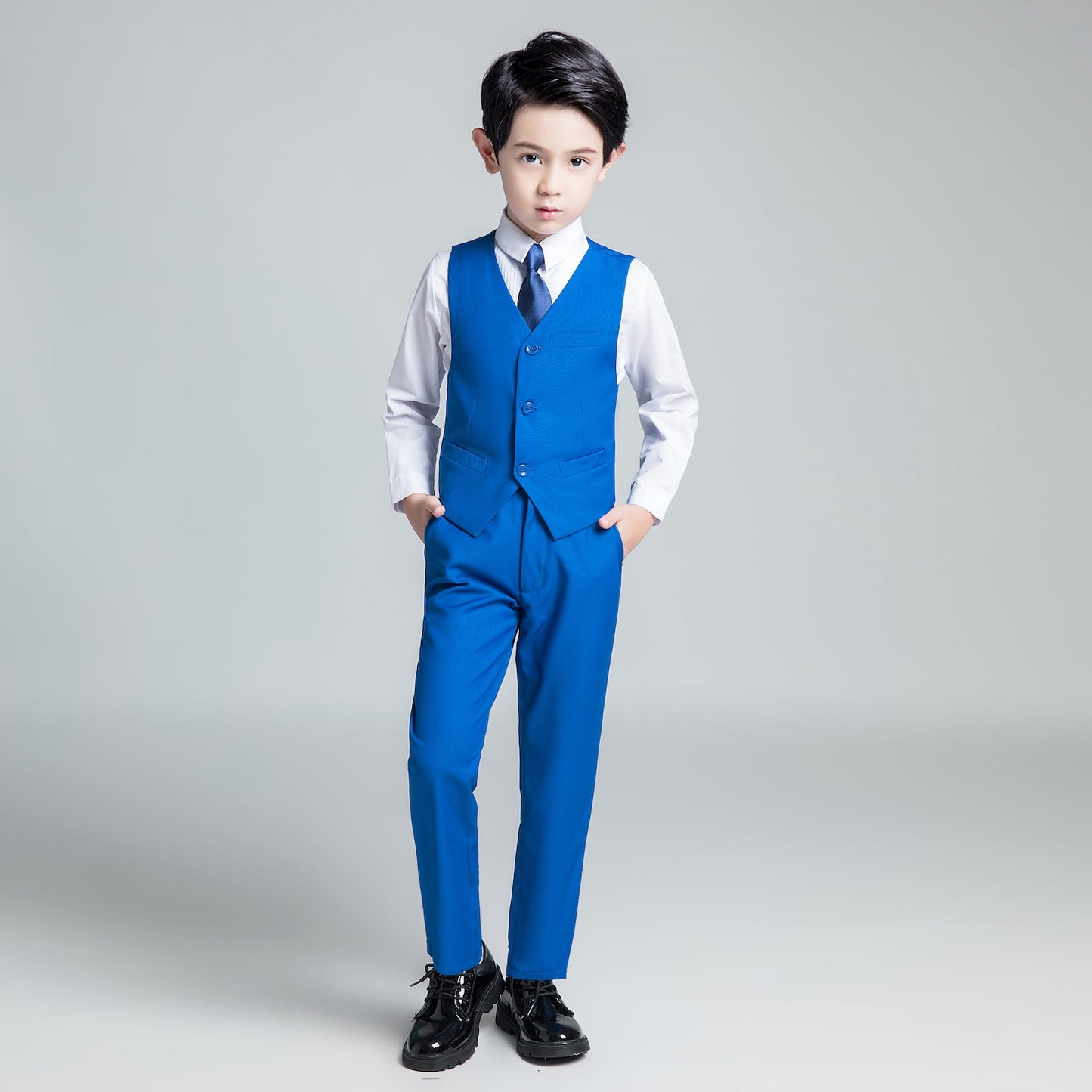 ly1243 Colorful 5 Piece Boys Suits（MORE COLORS+)