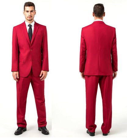 ly1303 Two Button 3 Pieces Slim Fit Men Suits (MORE COLORS+)