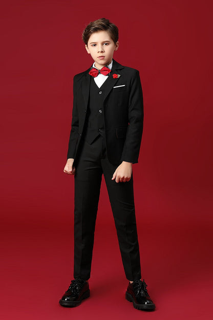 ly1245 Formal Page Boy Colorful 5 Piece Boys Suits