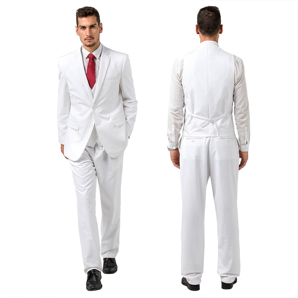 ly1303 Two Button 3 Pieces Slim Fit Men Suits (MORE COLORS+)