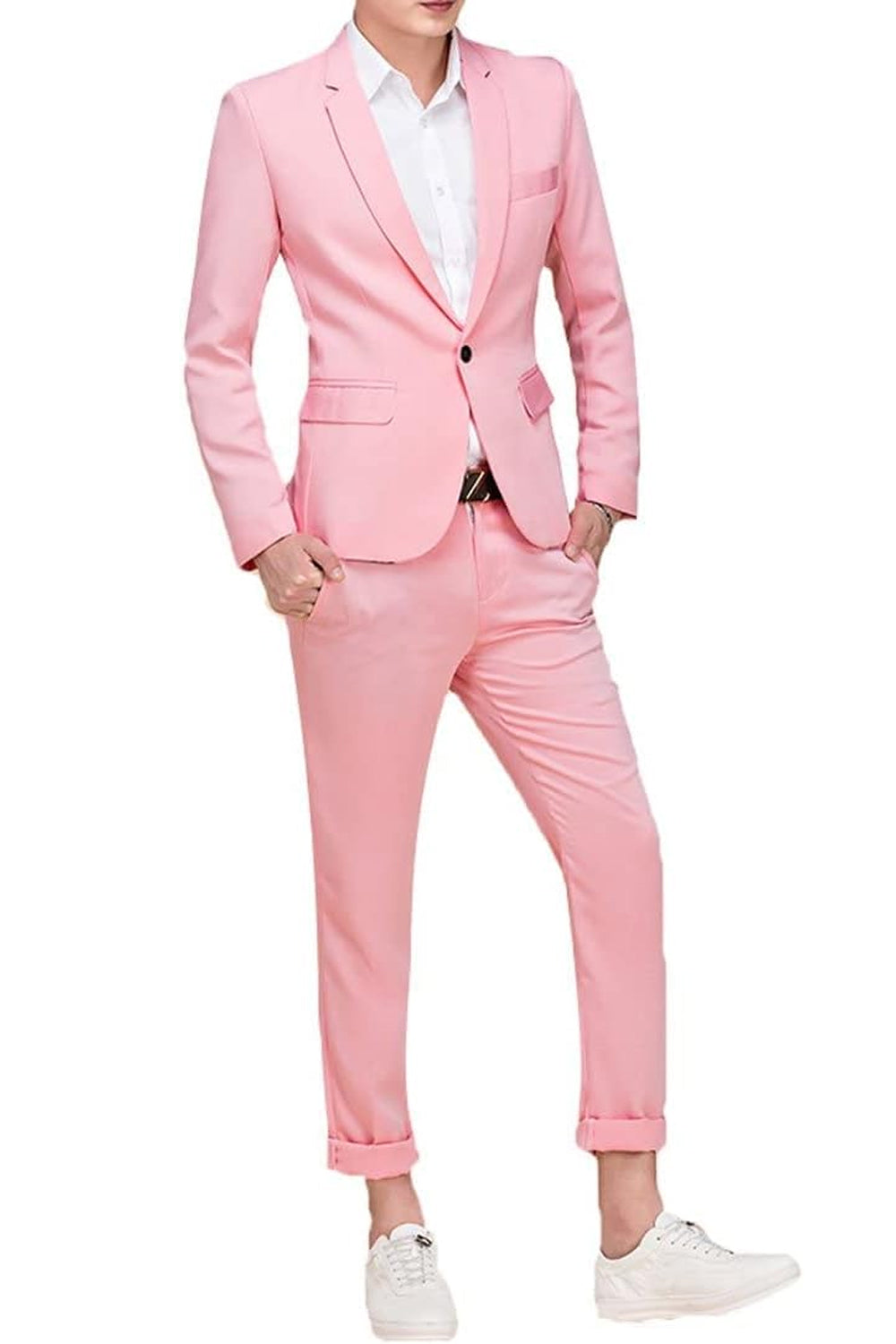 ly1140 Single-Breasted One Button Center 2 Pieces Men's Suit