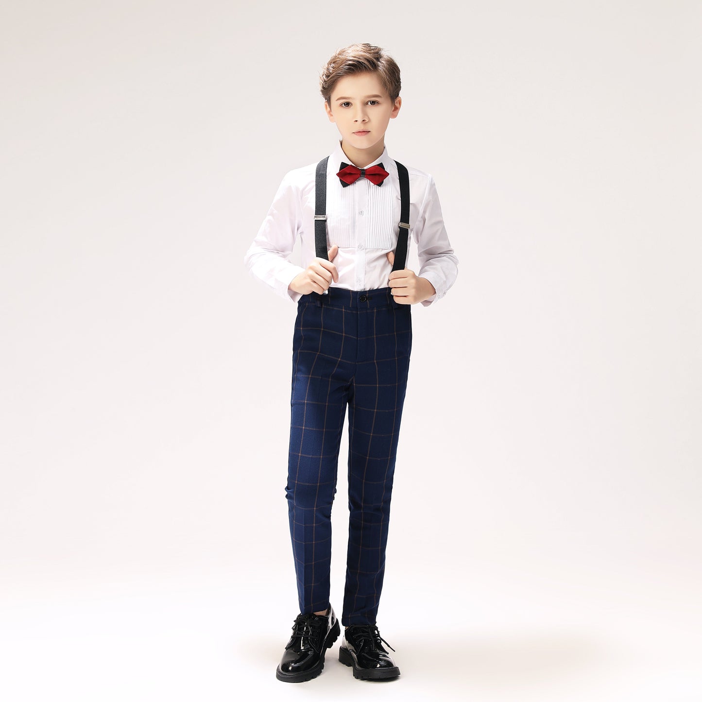 ly1245 Formal Page Boy Colorful 5 Piece Boys Suits