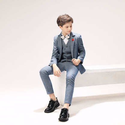 ly1245 Formal Page Boy Colorful 5 Piece Boys Suits