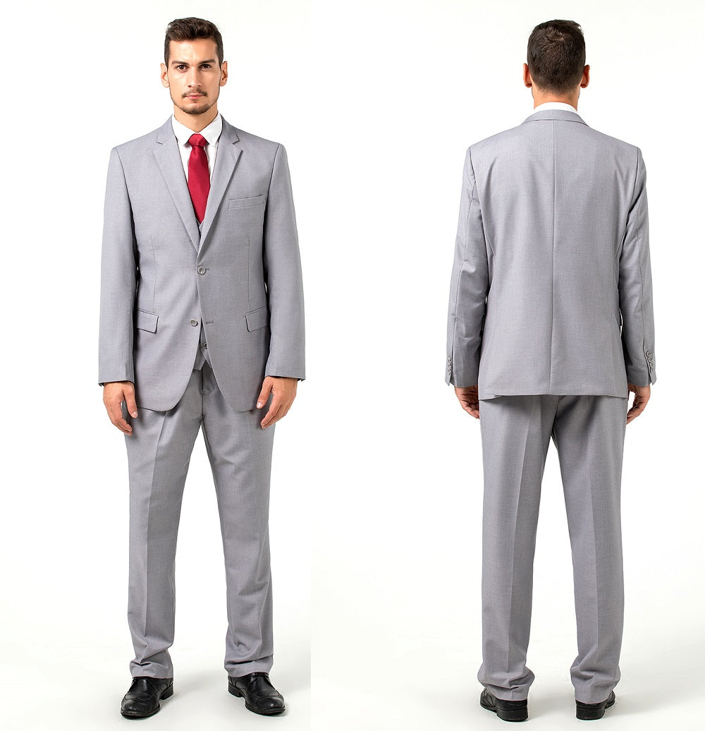 ly1303 Two Button 3 Pieces Slim Fit Men Suits (MORE COLORS+)