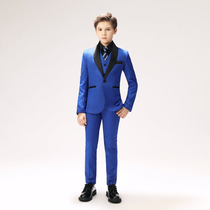 ly1245 Formal Page Boy Colorful 5 Piece Boys Suits