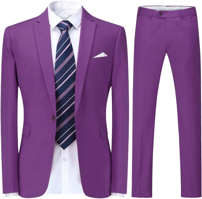 ly1140 Single-Breasted One Button Center 2 Pieces Men's Suit