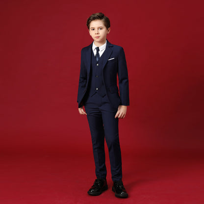 ly1245 Formal Page Boy Colorful 5 Piece Boys Suits