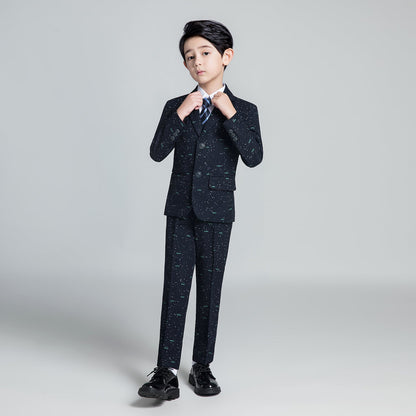 ly1238 Page Boy Wedding Modern 5 Piece Boys Suits