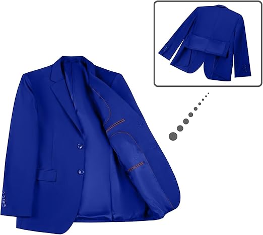 ly1782 Mens Blazer Sports Coat Slim Fit 2 Button Solid Men's Casual Suit Blazer Jackets