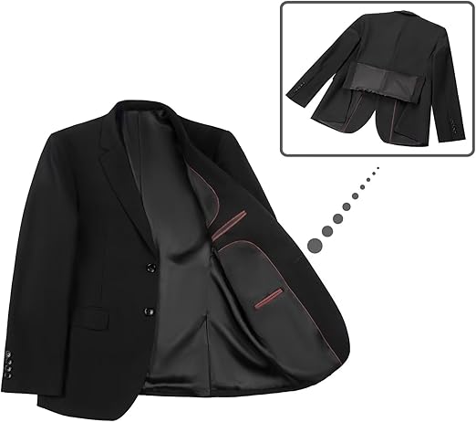 ly1782 Mens Blazer Sports Coat Slim Fit 2 Button Solid Men's Casual Suit Blazer Jackets