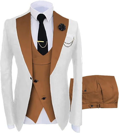 ly1137 Fashion Slim Fit Wedding Prom 3 Piece Mens Suits