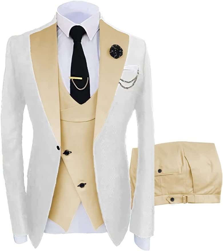 ly1137 Fashion Slim Fit Wedding Prom 3 Piece Mens Suits