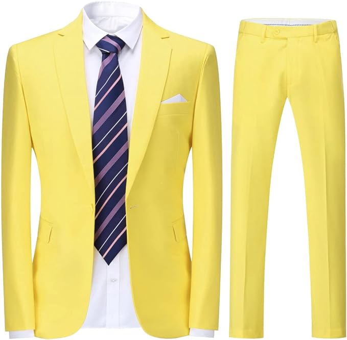 ly1140 Single-Breasted One Button Center 2 Pieces Men's Suit