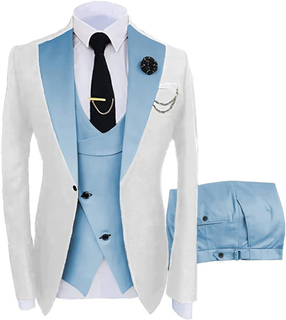 ly1137 Fashion Slim Fit Wedding Prom 3 Piece Mens Suits