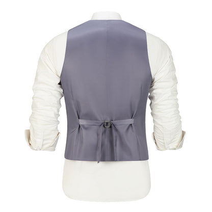 ly1461 Light Grey Men's Vest for Party, Wedding and Business