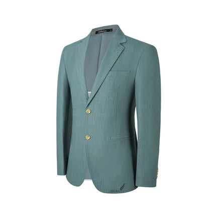 ly1100 Sage Green Fashion Men's Two Button Blazer