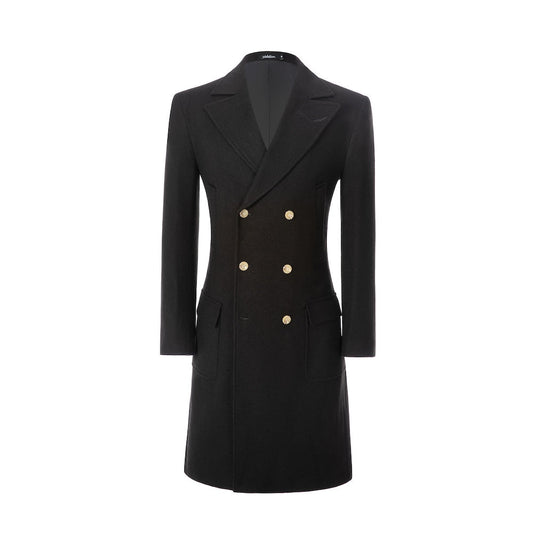 Slim fit classic wool coat with all the right detail and high quality craftmanship