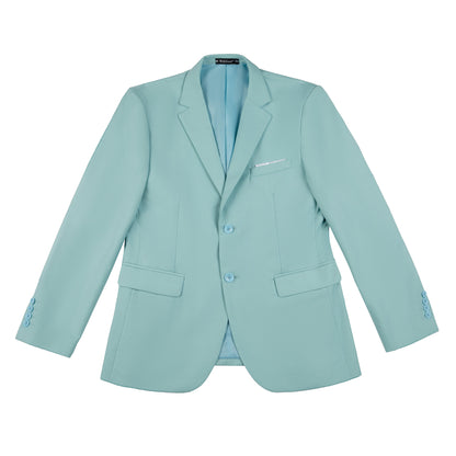 ly1369 Mint Green Two Button Wedding 3 Pieces Slim Fit Men Suits