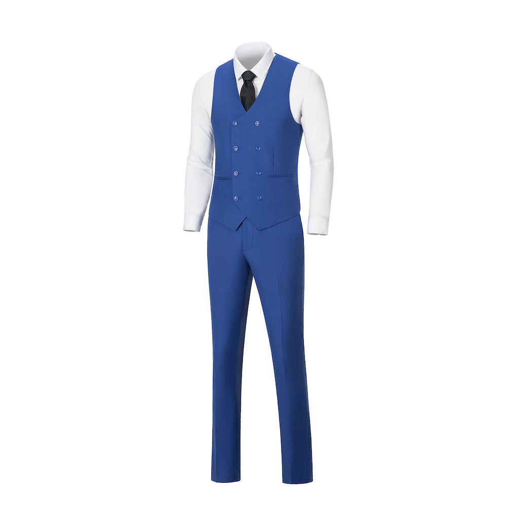 ly1192 New Arrival Royal Blue Party Banquet Formal 3 Piece Men Suits