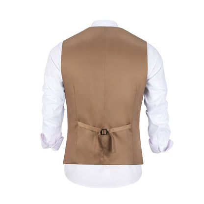 ly1459 Khaki Men's Vest for Party, Wedding and Business