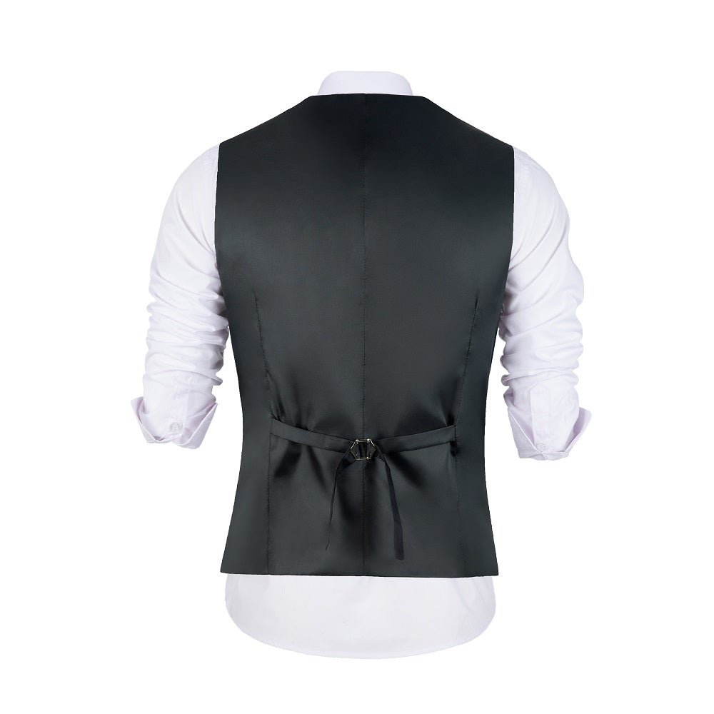 ly1472 Black Men's Vest for Party, Wedding and Business