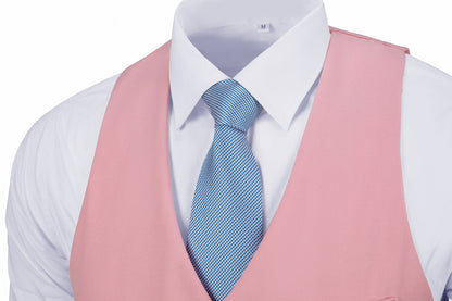 ly1465 Pink Men's Vest for Party, Wedding and Business