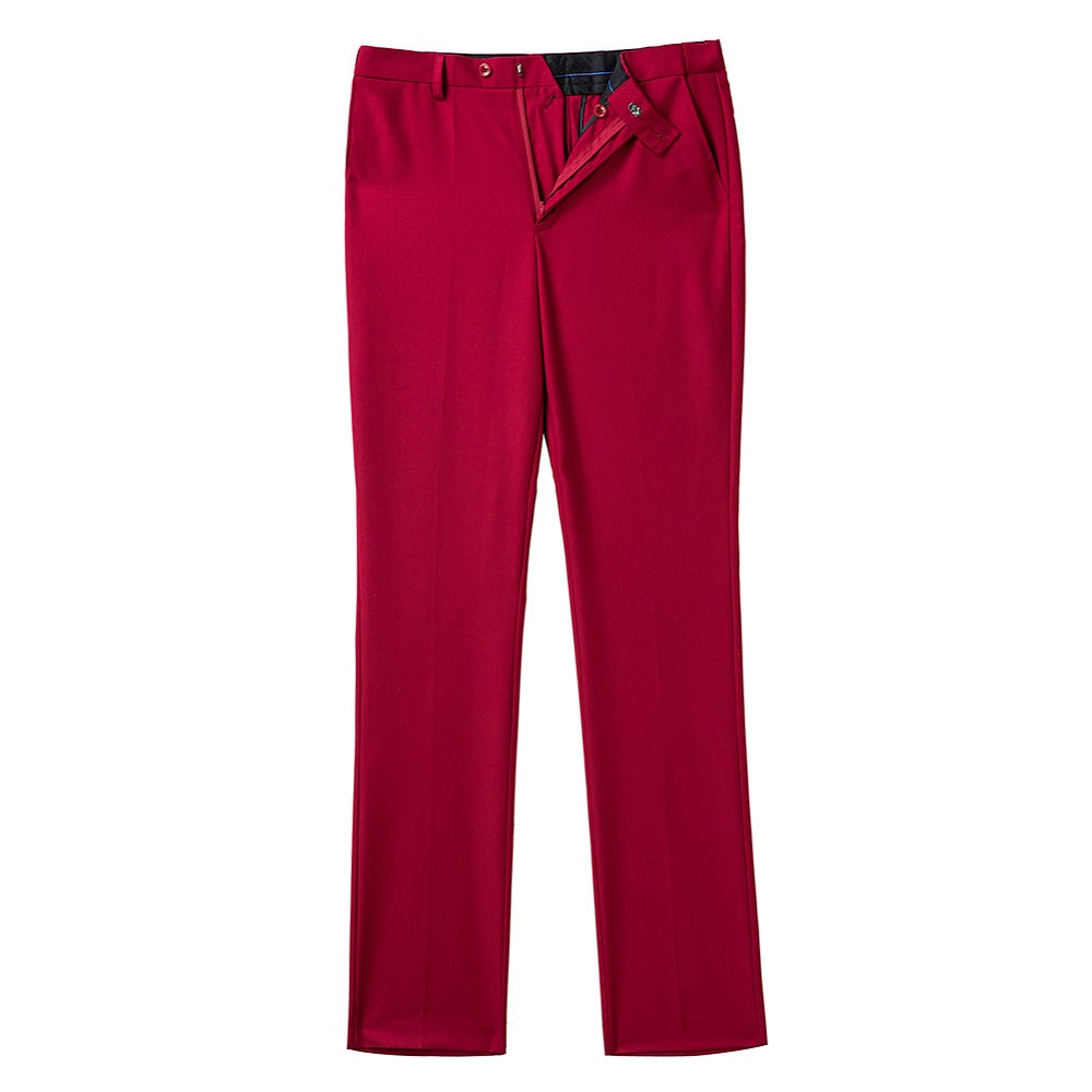 ly1448 Red Men's Pants for Party, Wedding and Business