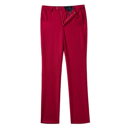 ly1448 Red Men's Pants for Party, Wedding and Business