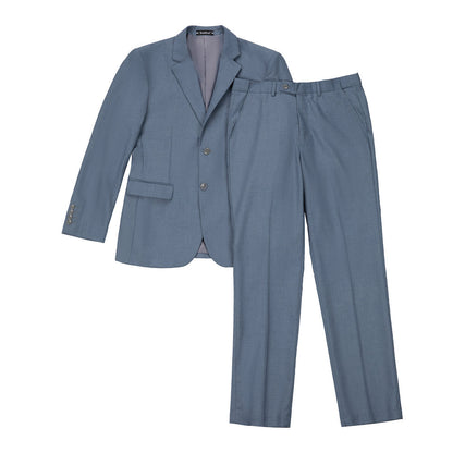 ly1364 Denim Blue Two Button Wedding 2 Pieces Men's Suits Jacket+Pants