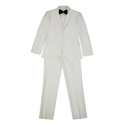 Ivory Two Button Wedding 3 Pieces Slim Fit Men Suits