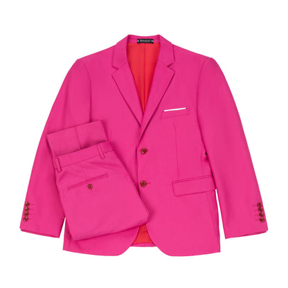 ly1370 Fuchsia Two Button Wedding 2 Pieces Men's Suits Jacket+Pants