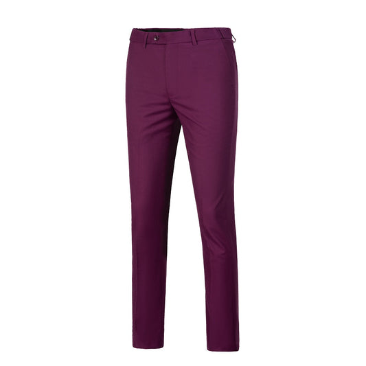 Purple Men's Pants for Party, Wedding and Business