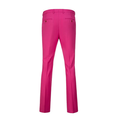 ly1451 Fuchsia Men's Pants for Party, Wedding and Business