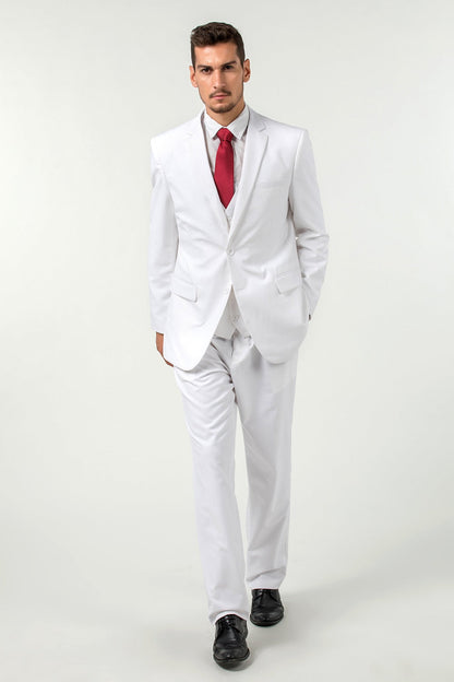 ly1303 Two Button 3 Pieces Slim Fit Men Suits (MORE COLORS+)