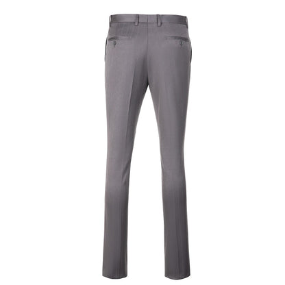 ly1616 Grey Stripe Men's Pants for Party, Wedding and Business