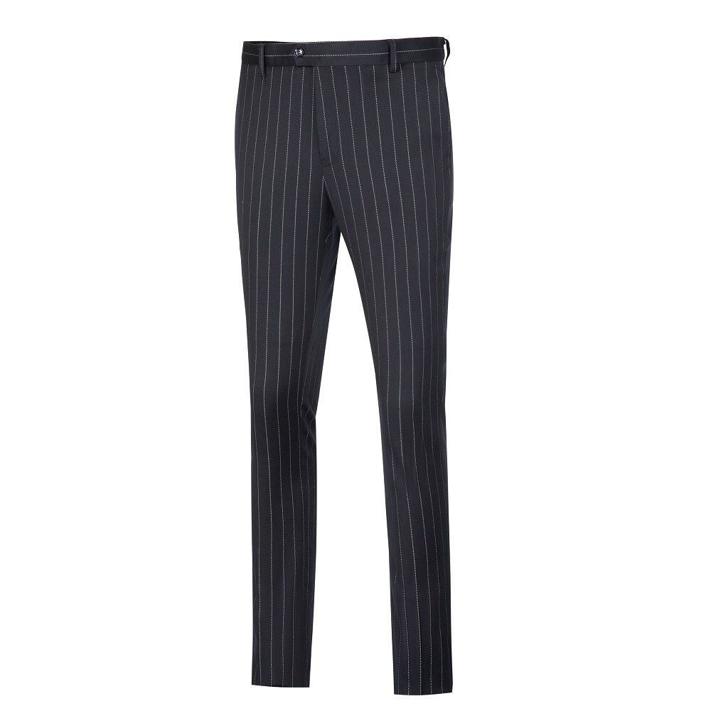 ly1307 Navy Stripe Men's 3 Piece Set