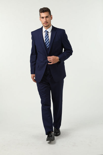 ly1303 Two Button 3 Pieces Slim Fit Men Suits (MORE COLORS+)