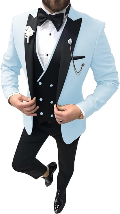 ly1138 Wedding Tuxedo Dinner 3 Men Piece Suit