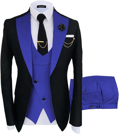 ly1137 Fashion Slim Fit Wedding Prom 3 Piece Mens Suits