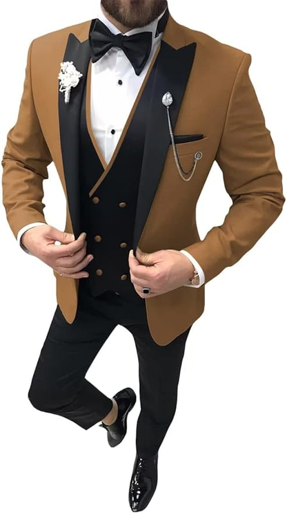 ly1138 Wedding Tuxedo Dinner 3 Men Piece Suit