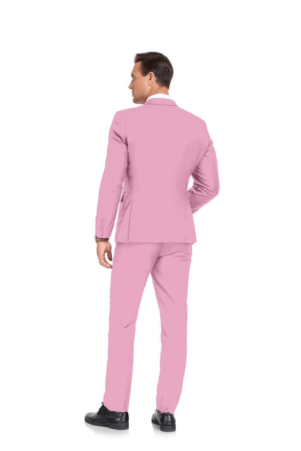 ly1196 Pink Two Button 2 Pieces Men's Suits Jacket+Pants