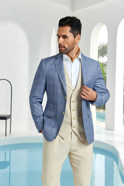 Designer Style New Men's Two Button Blazer