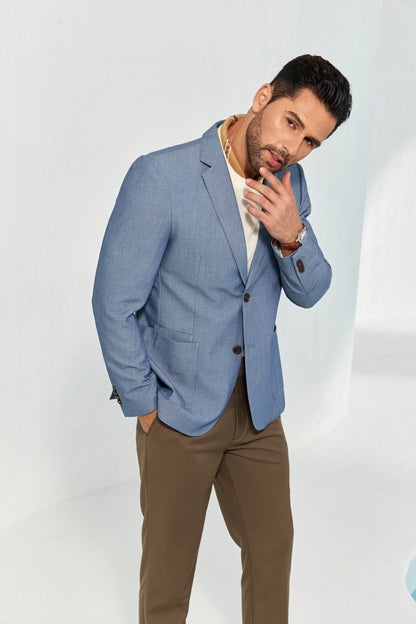 Designer Style New Men's Two Button Blazer