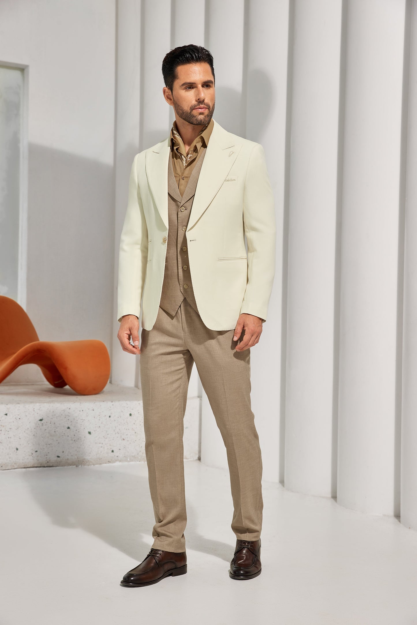 ly1089 Designer Style New Men's One Button Blazer