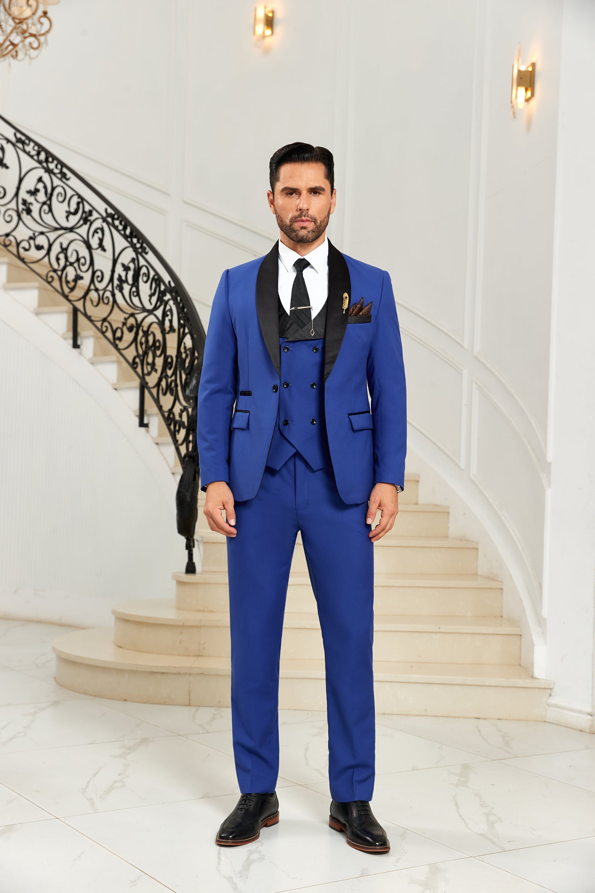 Designer Style Fashion Most Popular 3 Pieces Men Suits