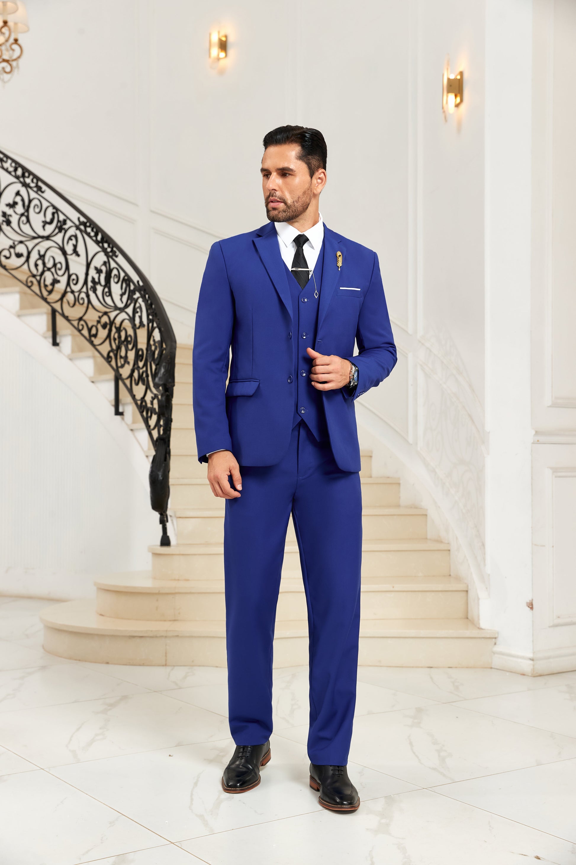 Designer Style Unique Design Modern 3 Pieces Men Suits